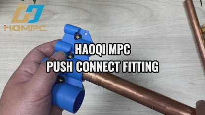 HQMPC Pex Fitting 1/2" Pex Elbow PushFit Elbow 90-Degree -PEX Fitting 1/2" 90 Degree Elbow Push-to-Connect Plumbing Fitting for Copper, PEX, CPVC (6pcs 1/2")